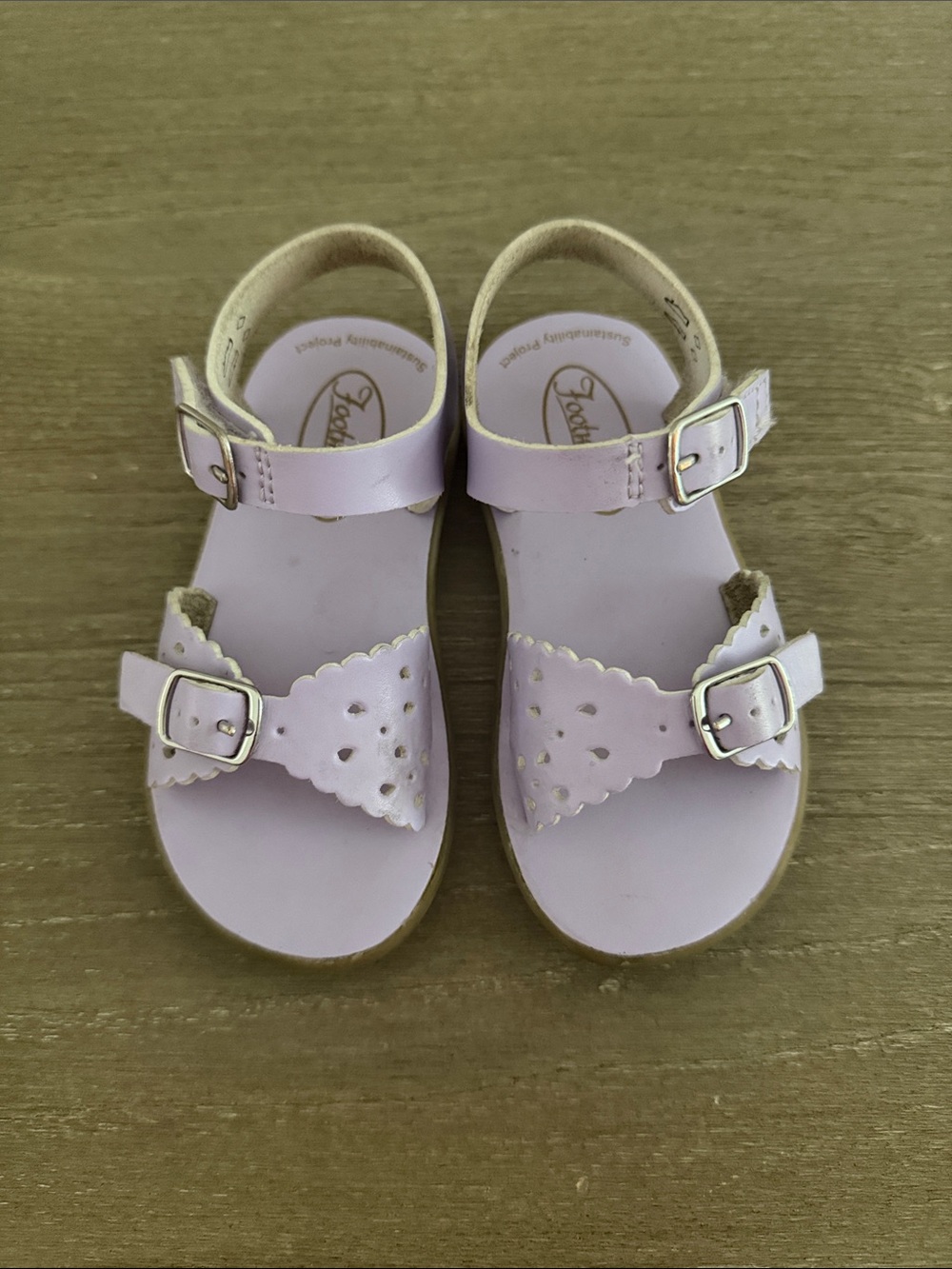 FootMates Lilac Ariel Toddler Sandals
